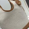 Large Size Prada New Linen Blend Tote Bag