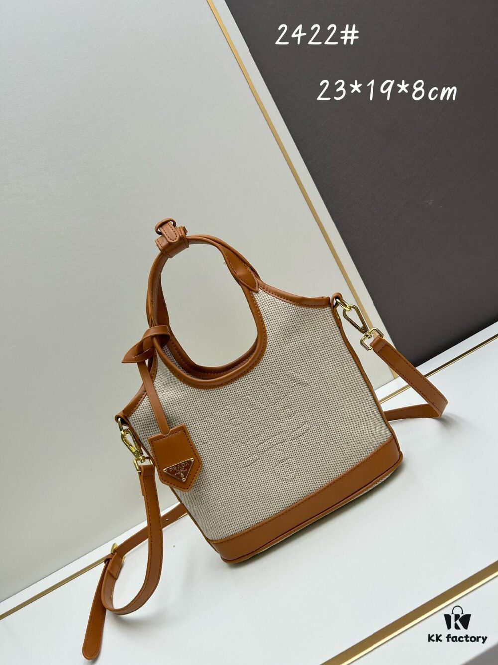 6930b5ec6e68136f4d9adf52 Small Prada New Linen Tote Bag