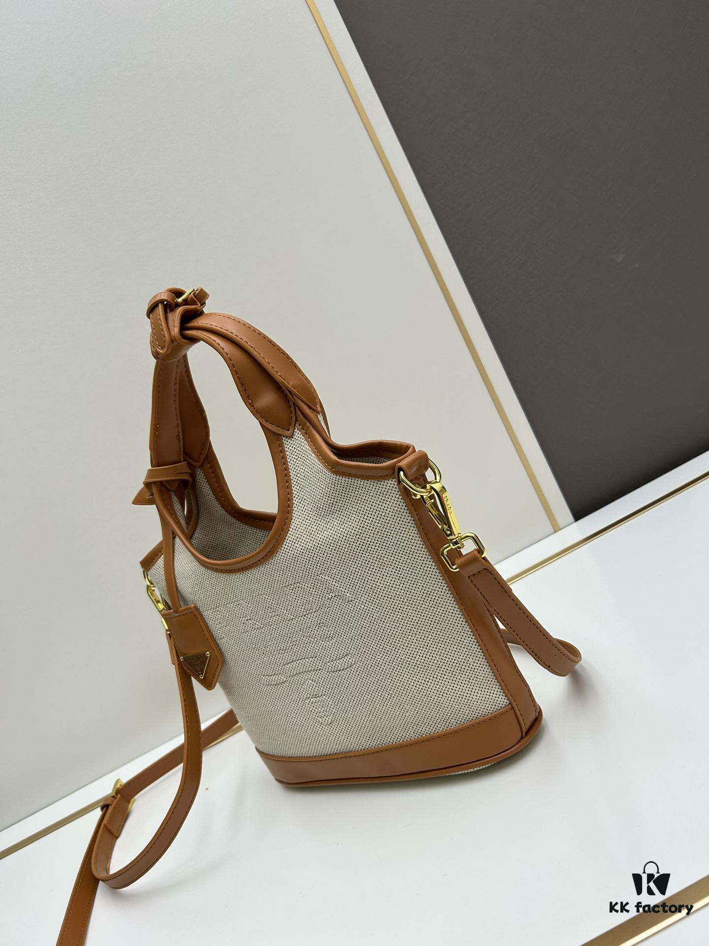 6930b5ed6e68136f4d9adf53 Small Prada New Linen Tote Bag