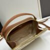 PRADA Woven Style Beautiful Bag with Box, Size 19x12x6, Model No. 2427