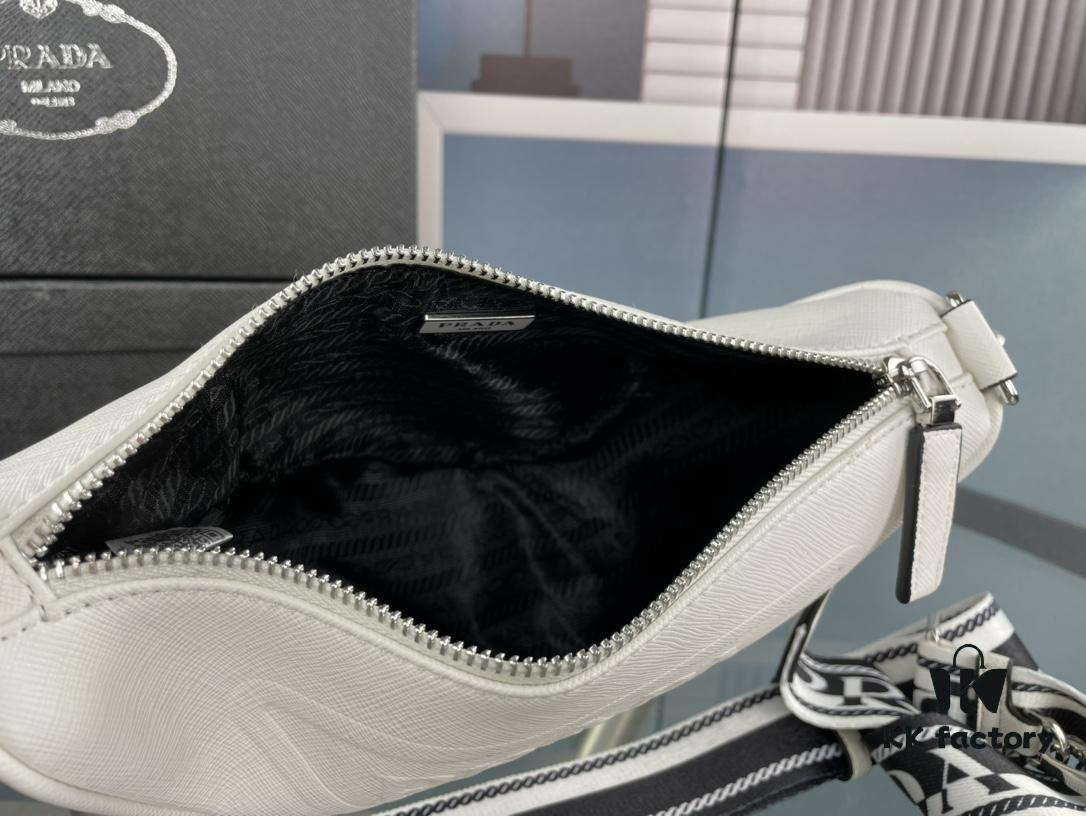 6930b60b6e68136f4d9adf83 Prada 21K Tri-Fold Cross Texture Triangle Bag with Box