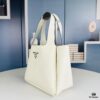 6930b6216e68136f4d9adfb1 Large Leather Tote Bag with Box @Charlene Choi Sa WITH PRADA