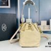 6930b62b6e68136f4d9adfc3 Adorable Prada Mini Bucket Bag with Box, Size: Bottom Length 16 x Opening Length 23 x Height 18 x Thickness 10, Style No. 067