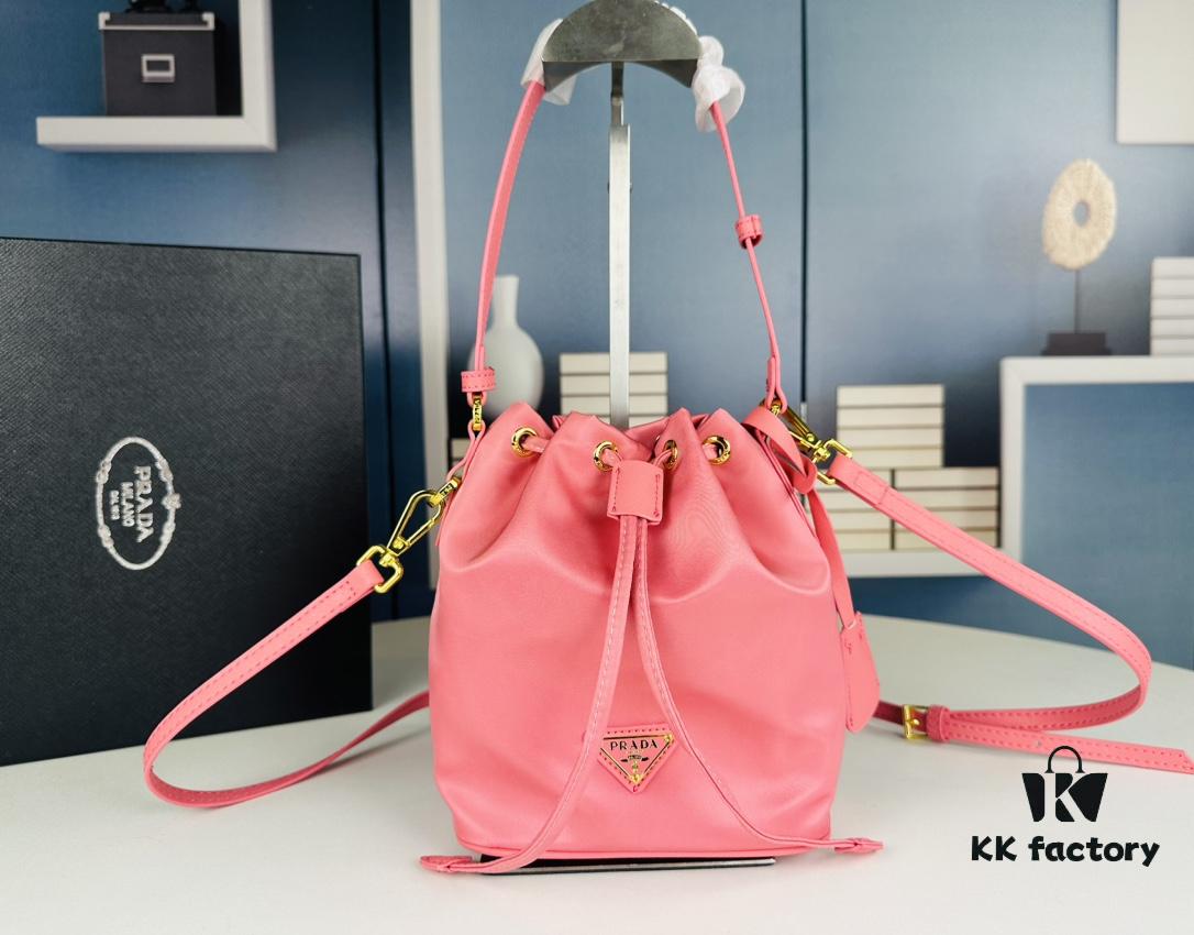 6930b62b6e68136f4d9adfc4 Adorable Prada Mini Bucket Bag - Model No. 067, Comes with Box