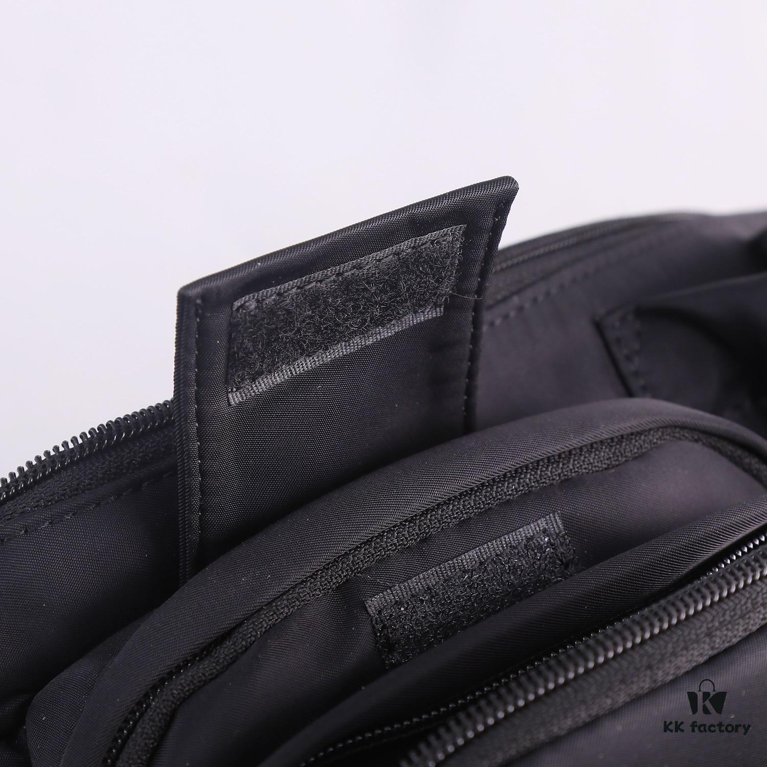 6930b6346e68136f4d9adfd2 PRADA Classic Fashion Waist Bag, Lightweight Waterproof Fabric, Handcrafted Detailing, Style 1B0056, Size: W32 x H12