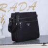 6930b6356e68136f4d9adfd5 PRADA Men's Shoulder Bag, Classic Bestseller Model, Lightweight Original Waterproof Fabric, High-Quality Craftsmanship, 2VG953 Size: W31 x H29 x D7