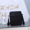 6930b6416e68136f4d9adfe1 PRADA Men's Single Shoulder Bag, Classic Official Bestseller, Lightweight Original Waterproof Fabric, Model 002 Size: W24 x H28 x D8