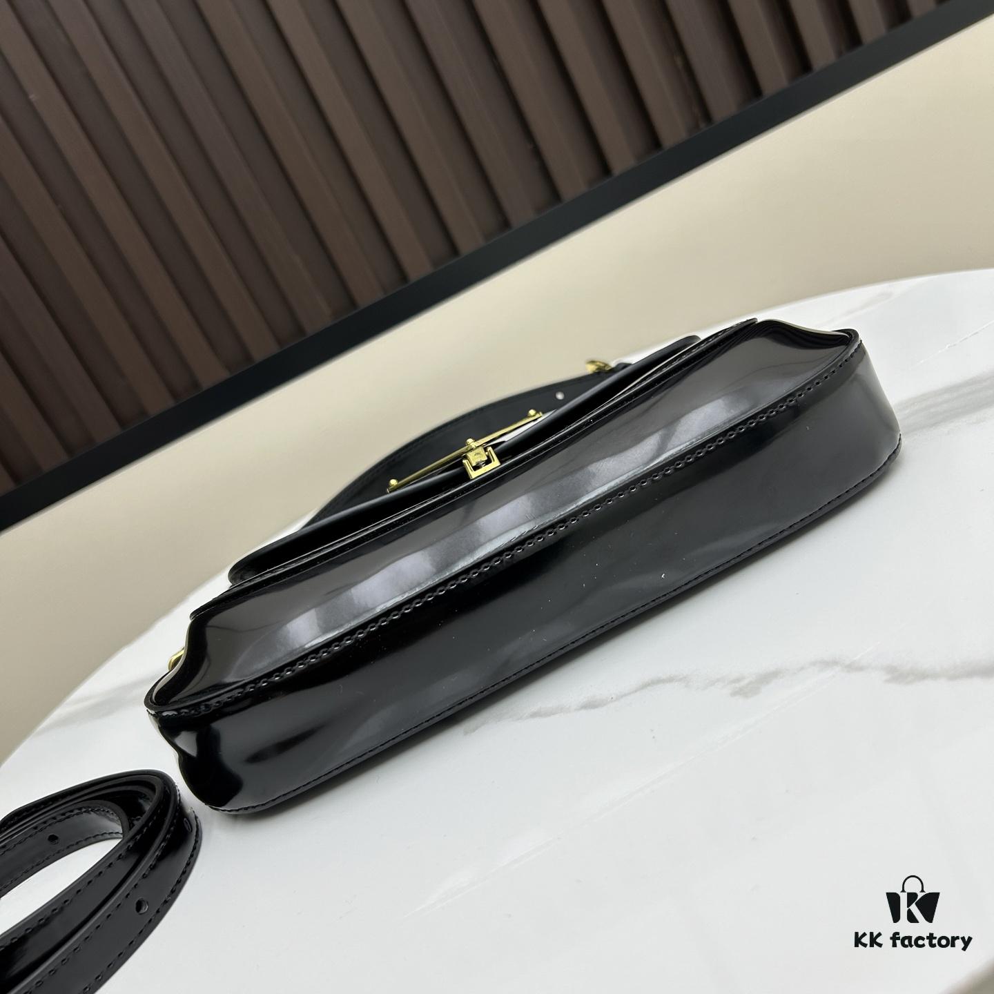 6930b65c6e68136f4d9ae010 PRADA New Style Baguette Crossbody Bag (With Box) Size 24x12x4, Model No. 817, Full Grain Leather Version