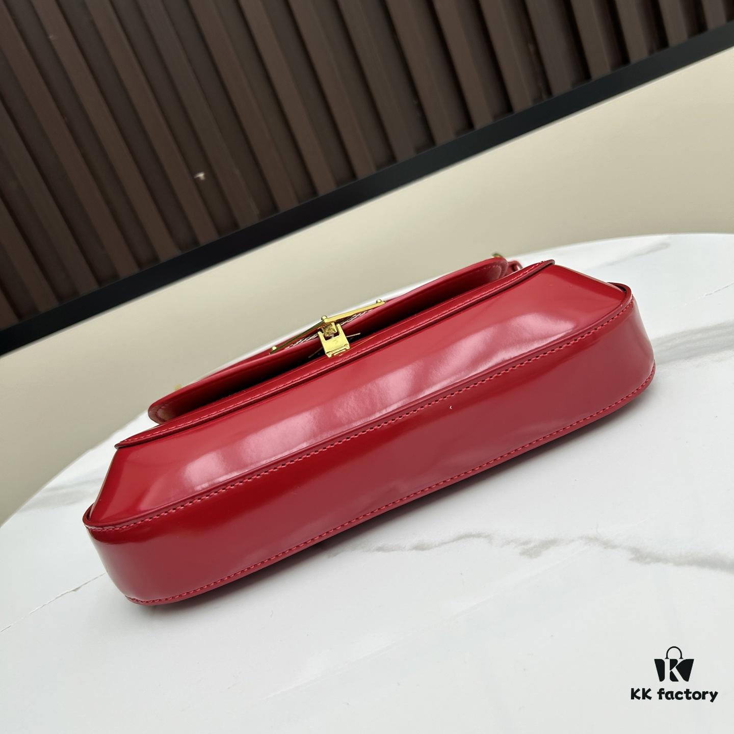 6930b6626e68136f4d9ae01b PRADA New Baguette Crossbody Bag (Box Included) Size 24x12x4, Model No. 817, Calfskin Version