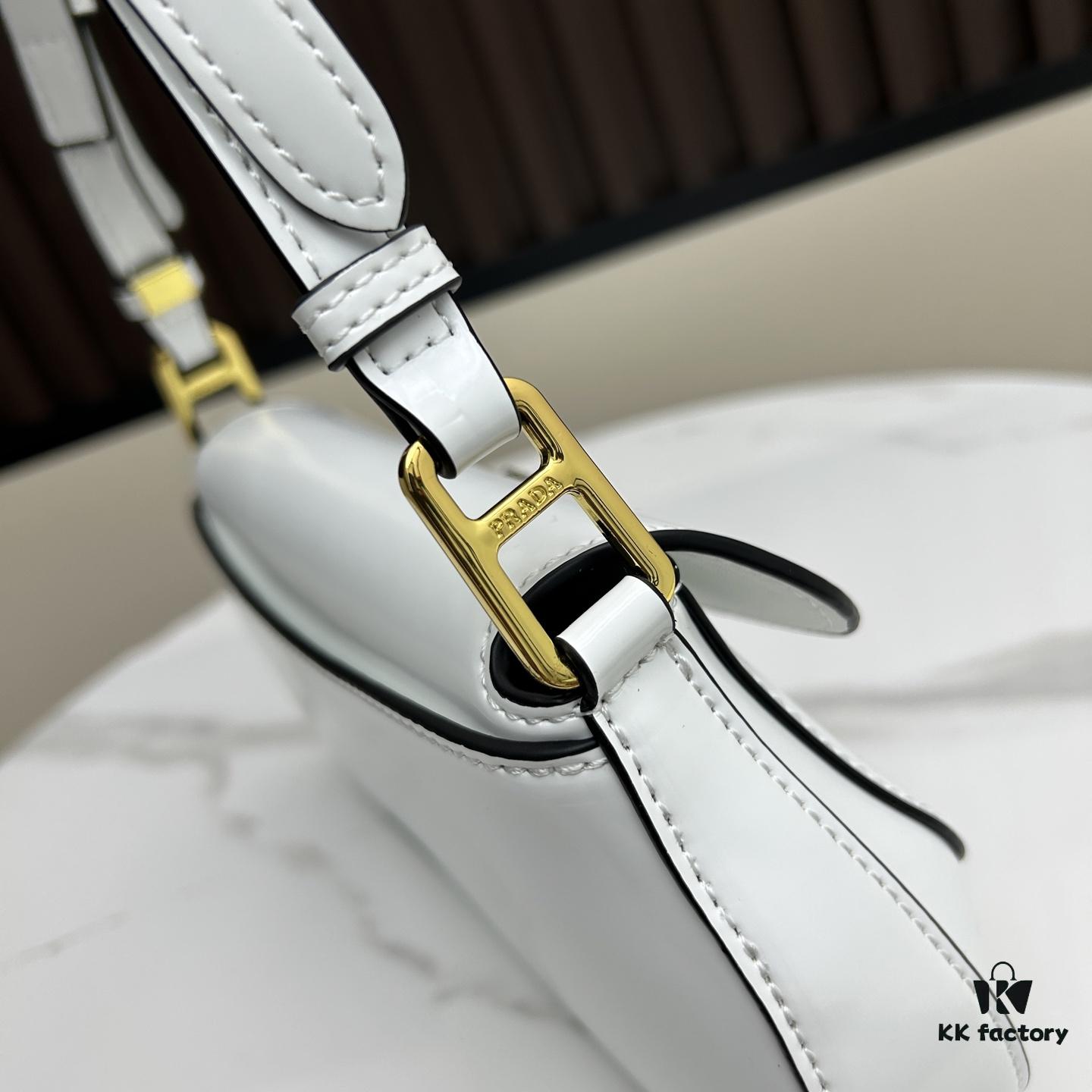 6930b6676e68136f4d9ae021 PRADA New Baguette Crossbody Bag in Cowhide (Box Included) Size 24x12x4, Model No. 817