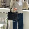 6930b66a6e68136f4d9ae026 Prada-Inspired Palm Leaf and Leather Woven Tote Bag – Vacation-Ready Fashion, Handheld or Shoulder Carry