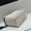 6930b6776e68136f4d9ae03d Prada-inspired Palm Leaf and Leather Woven Tote Bag – Vacation-Ready Fashion, Handheld or Shoulder Carry
