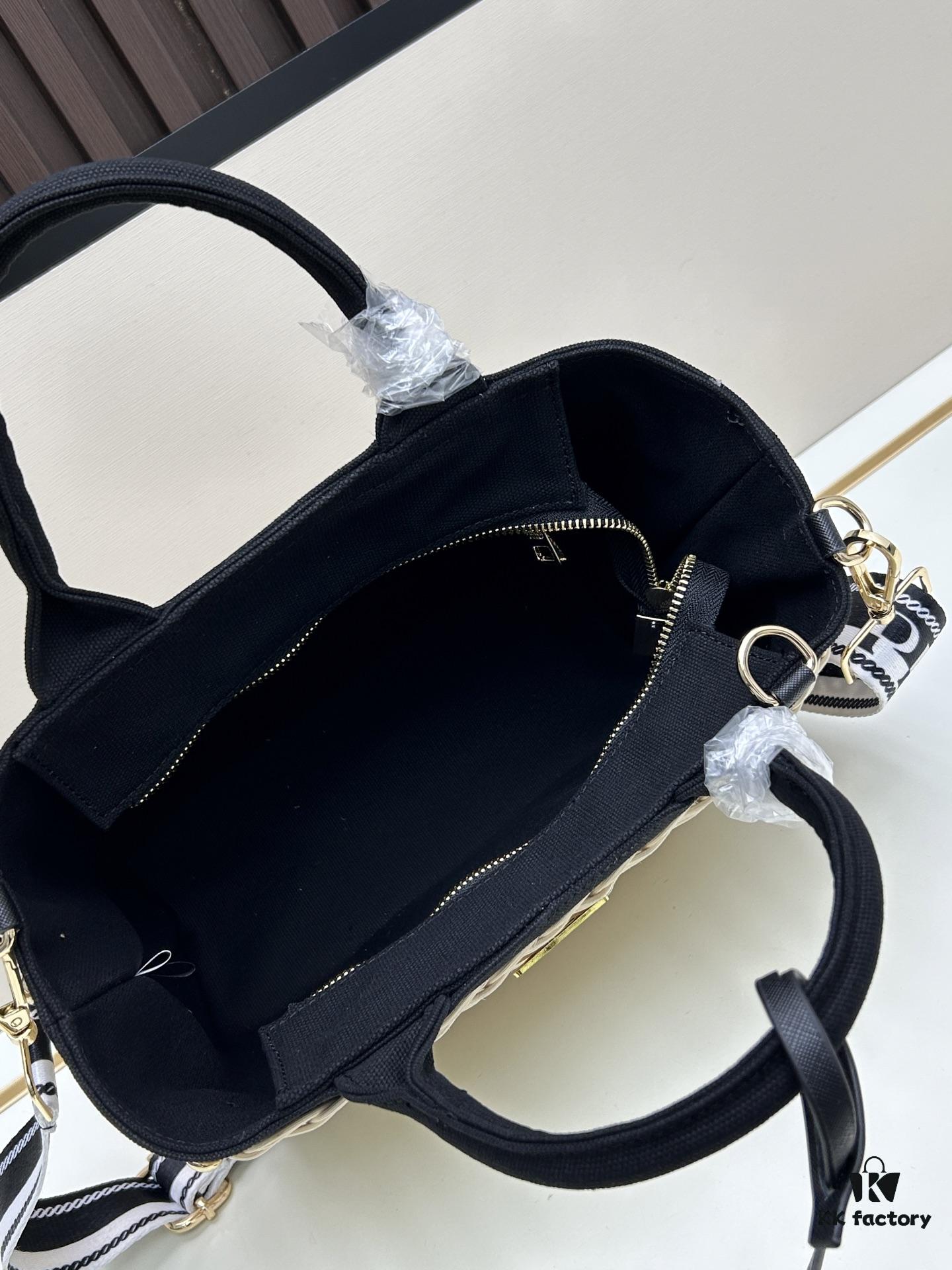 6930b6816e68136f4d9ae04e Prada-Inspired Wicker Basket Bag – Stylish Vacation Essential, Handwoven with Palm Leaf and Genuine Leather, Top-Quality Hardware, Classic Logo Design