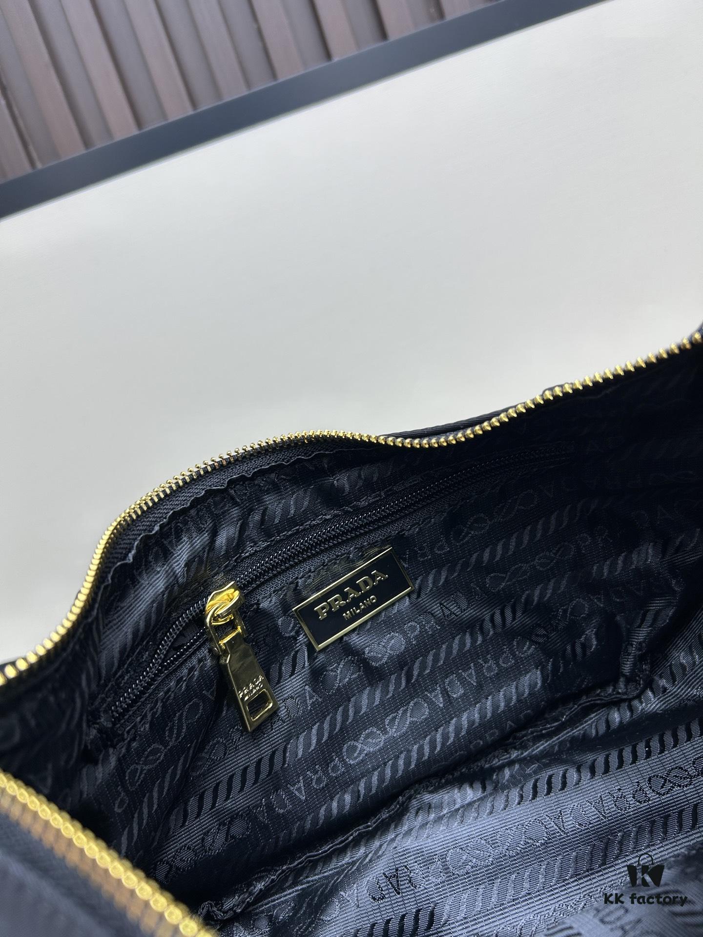 PRADA Re-Nylon Crescent Bag with Box ||| New Arrival