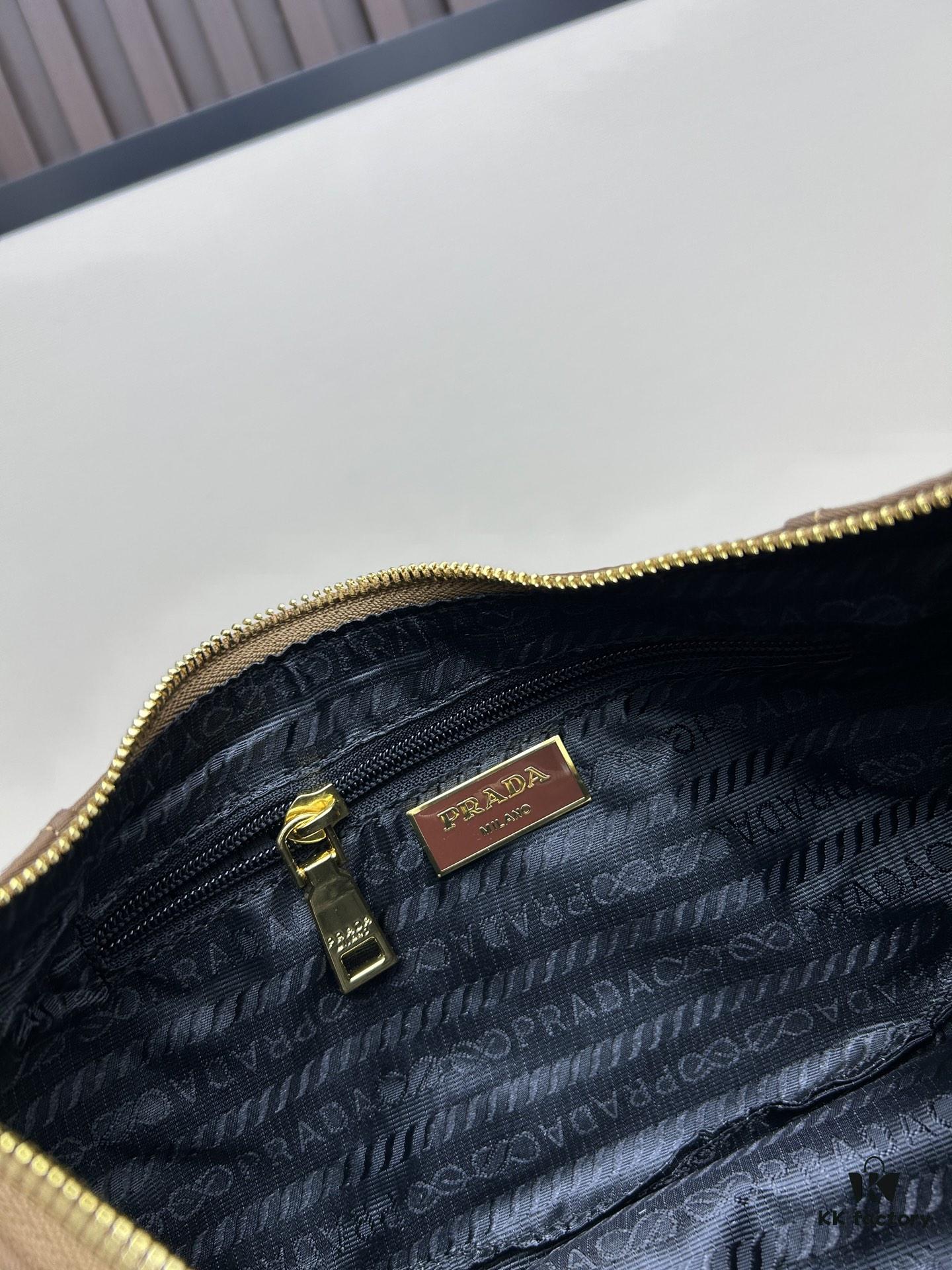 6930b6b76e68136f4d9ae0a7 PRADA Re-Nylon Crescent Bag with Box