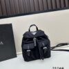 6930b6bb6e68136f4d9ae0ae Prada Silver Logo Parachute Backpack – A Lifetime Companion