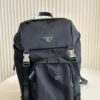 6930b6e46e68136f4d9ae0e9 Prada Re-Nylon Nylon Backpack 💼 Drawstring Flap Unisex Bag Original Waterproof Fabric 🌈