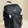 6930b6e56e68136f4d9ae0ea Prada Re-Nylon Nylon Backpack 💼 Drawstring Flap Unisex Bag Original Waterproof Fabric 🌈