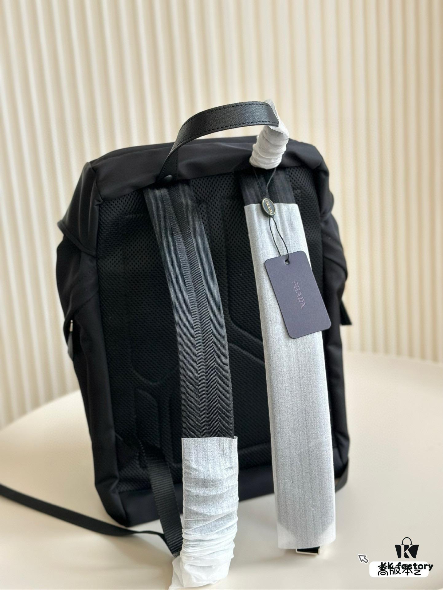 6930b6e86e68136f4d9ae0ef Prada Re-Nylon Nylon Backpack 💼 Drawstring Flap Unisex Bag Original Waterproof Fabric 🌈