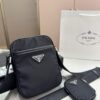 Prada Nylon Dual-Function Crossbody Bag
