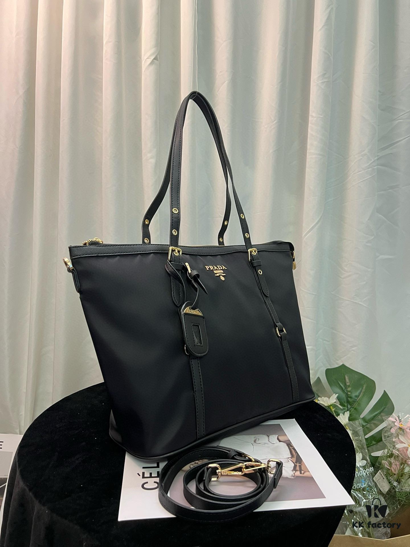 6930b6f86e68136f4d9ae10e Prada Nylon Tote Bag Size 35.28