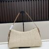 Prada Raffia Underarm Bag with Box