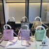 6930b7116e68136f4d9ae138 New Arrival - Upgraded Version, High-End Prada Limited Counter Bling Crystal Bucket Bag