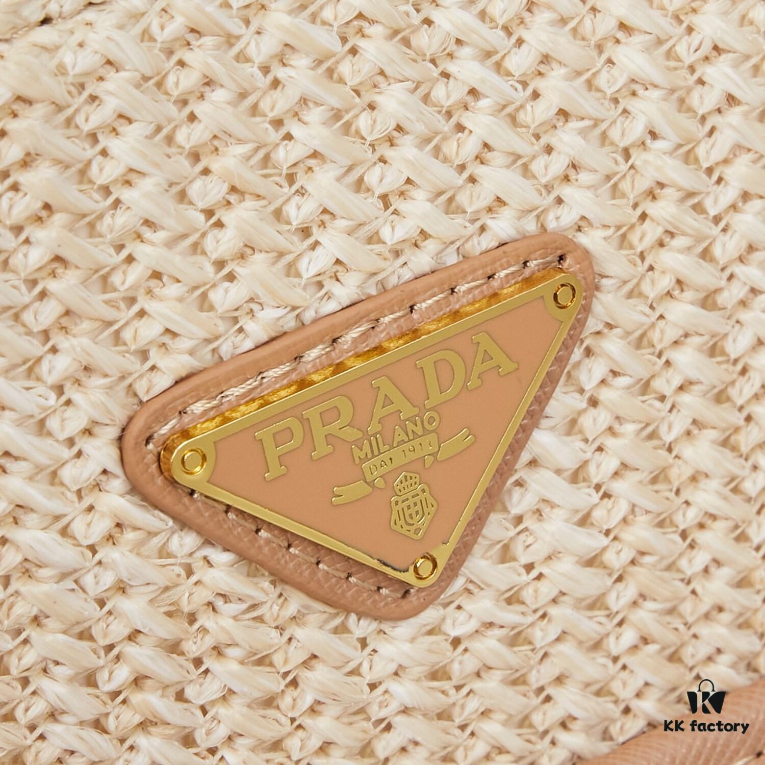 Prada Woven Straw Bag