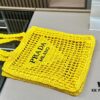 Prada Popular Tote Bag Rafia Style