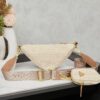 6930b7436e68136f4d9ae182 Prada Raffia Woven Triangle Bag with Box Packaging, 3D Logo, Lightweight Design, Metal Chain Included