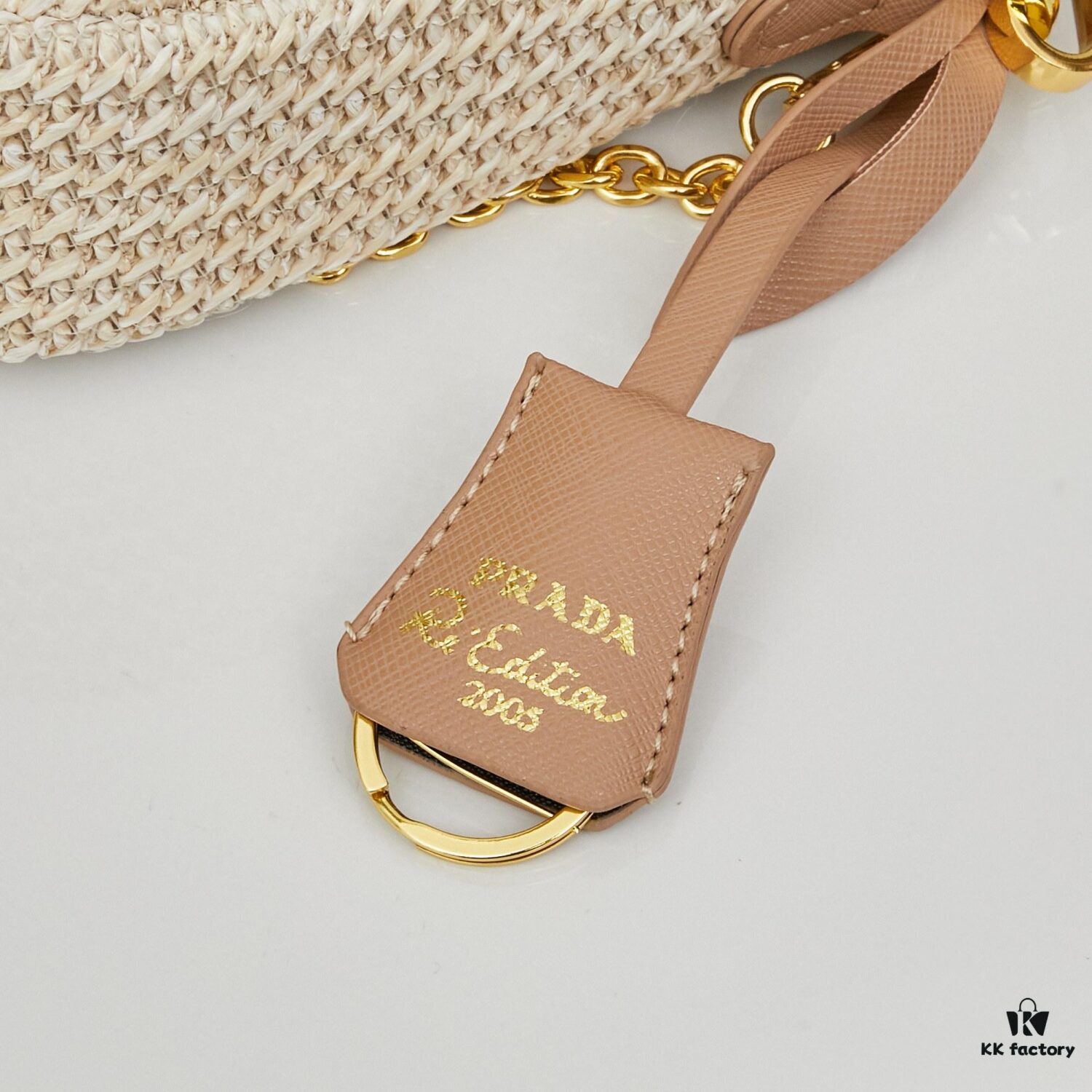 6930b7516e68136f4d9ae195 Beige Knitted Prada Underarm Handbag with Box 🎀 Love at First Sight