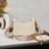 6930b7566e68136f4d9ae19b Beige Knitted Prada Three-in-One Bag 🎀 Adorable Design with Box