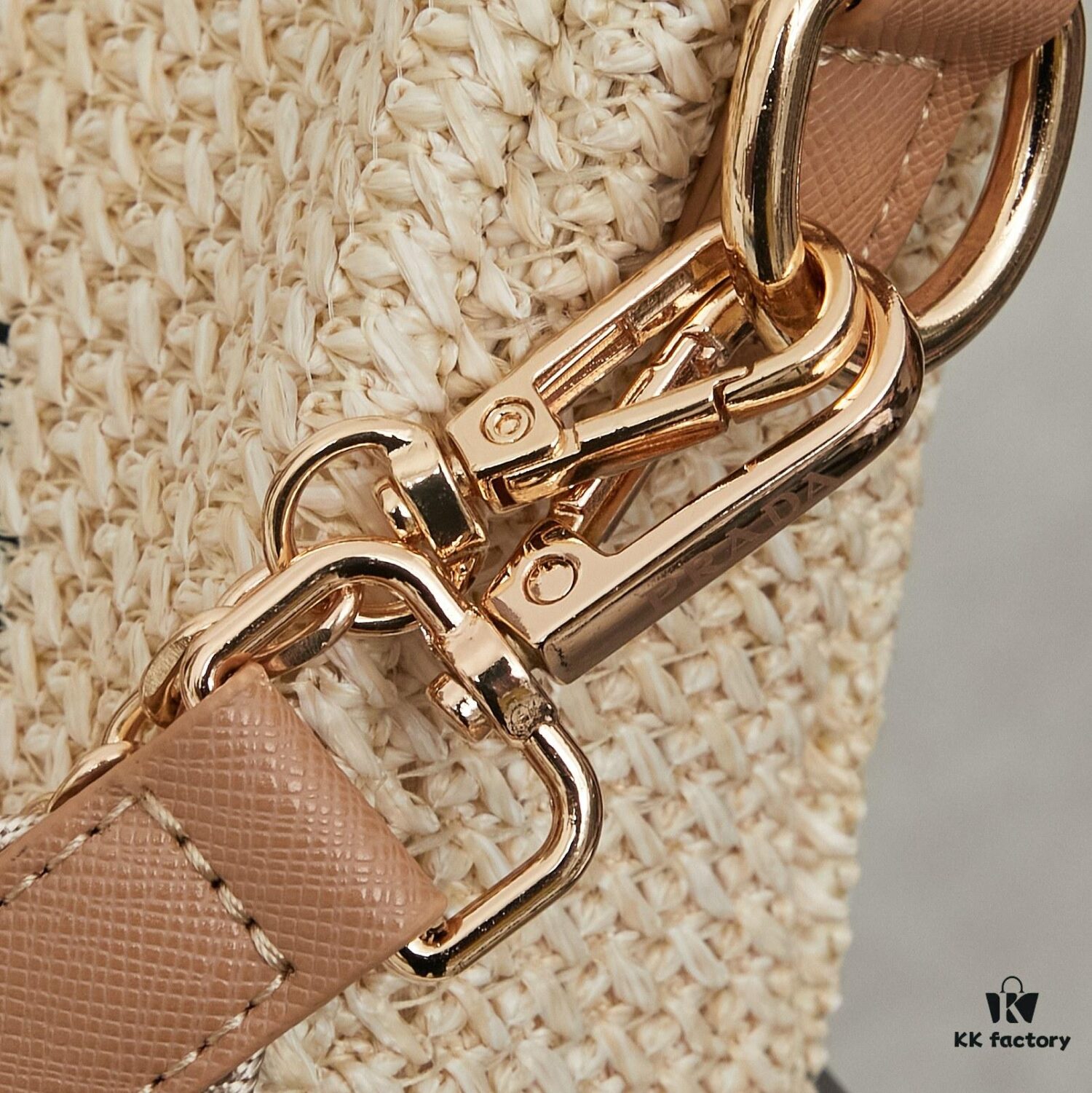 6930b7586e68136f4d9ae19c Beige Knitted Prada Three-in-One Bag 🎀 Adorable Design with Box
