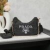 6930b75b6e68136f4d9ae1a1 Beige Knitted Prada 3-in-1 Bag 🎀 Adorable Design with Box
