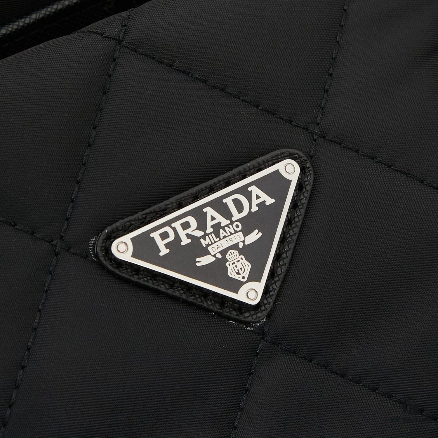 6930b7656e68136f4d9ae1af Prada Vintage Zipper Style Chain Quilted Crossbody Bag