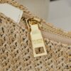 6930b7756e68136f4d9ae1c3 Prada Woven Straw Hobo Bag with Box