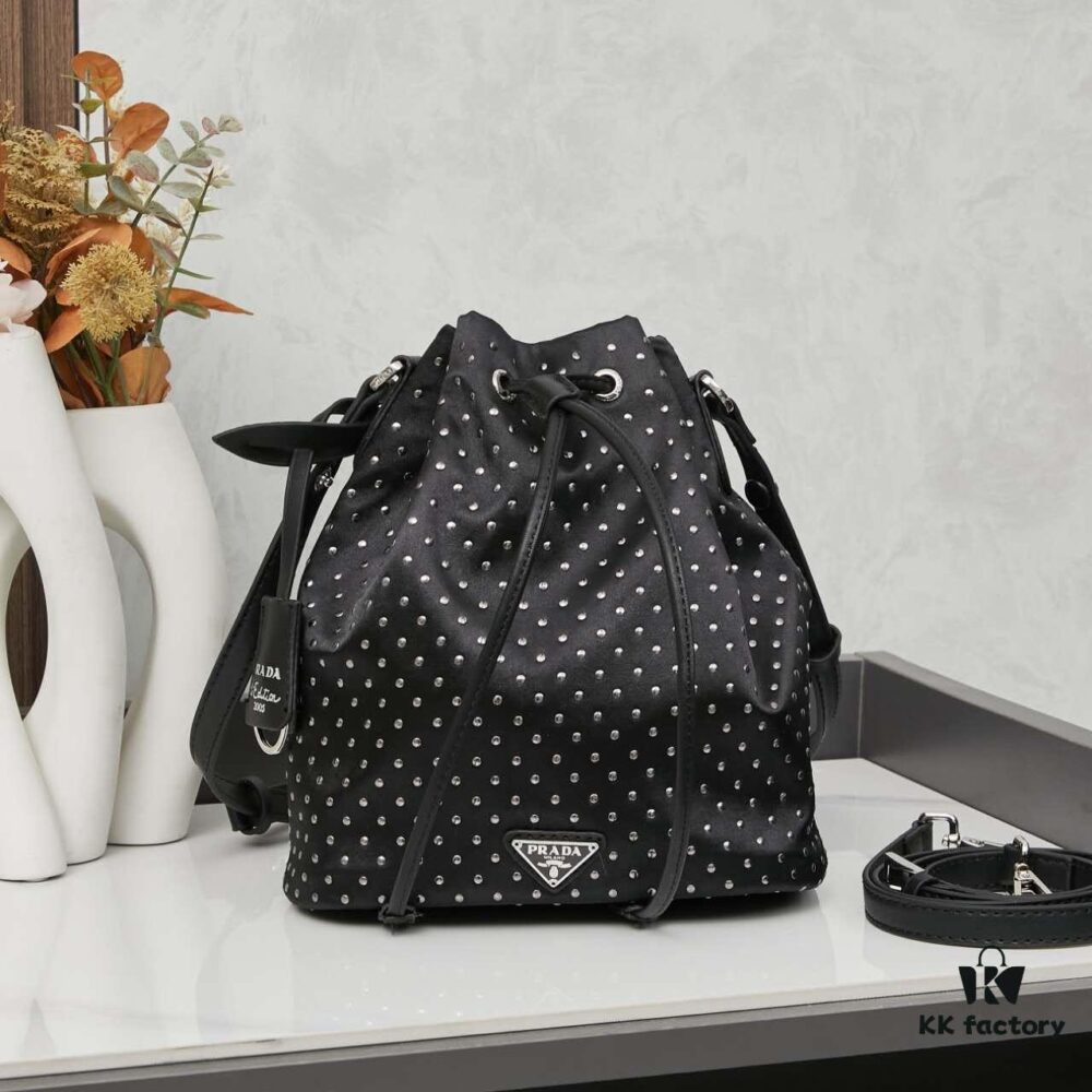 6930b77b6e68136f4d9ae1cd Prada Drawstring Shoulder Bag with Box