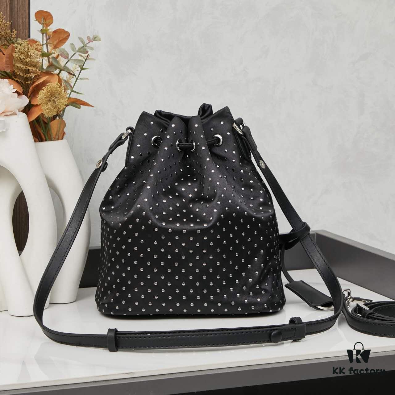6930b77d6e68136f4d9ae1d2 Prada Drawstring Shoulder Bag with Box