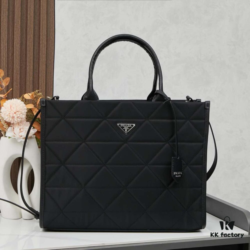 6930b7886e68136f4d9ae1ea Prada Tote Bag in Parachute Material - Large Size