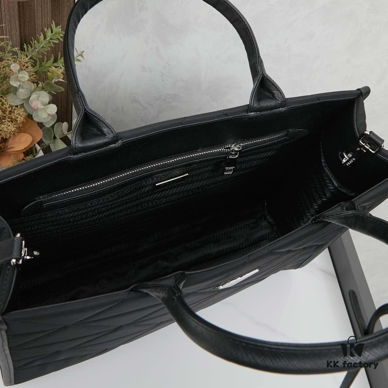 6930b78d6e68136f4d9ae1f3 Prada Tote Bag in Parachute Material - Large Size