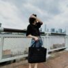 Prada Tote Parachute Shopping Bag, Large Size