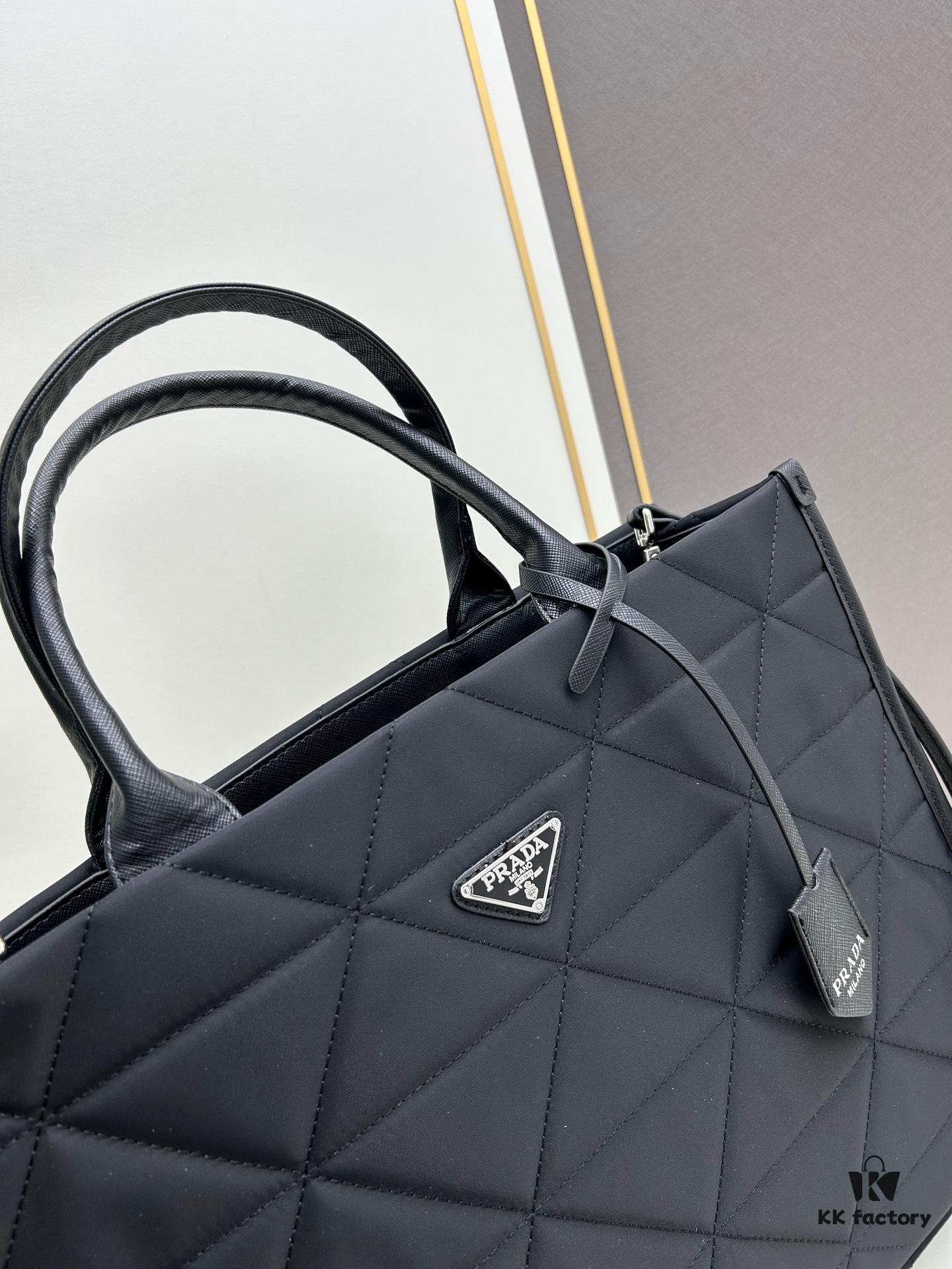 6930b7926e68136f4d9ae1fa Prada Tote Parachute Shopping Bag - Large Size, Soft and Lightweight Material