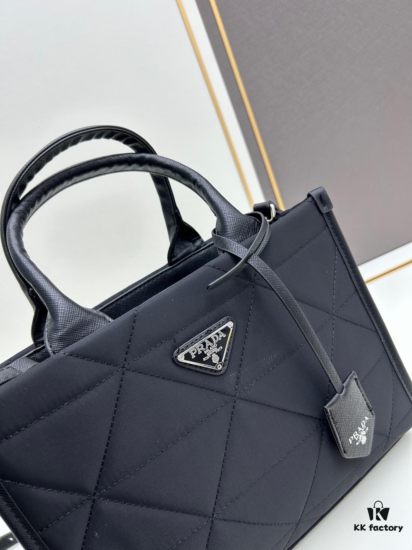 Prada Parachute Tote Bag - Small Size, Soft and Lightweight Nylon Design