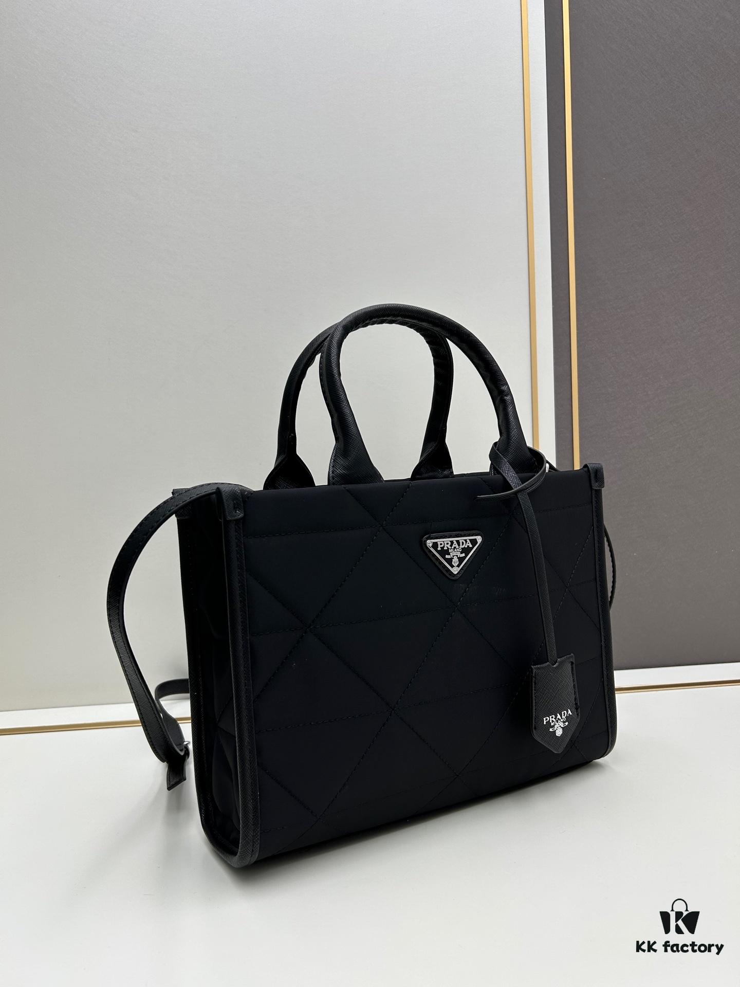 Prada Parachute Tote Bag - Small Size, Soft and Lightweight Nylon Design