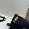 With Box, PRADA Prada 2024 Fall/Winter Black Padlock Shoulder Bag