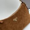 6930b7b06e68136f4d9ae22f Prada Suede Underarm New Bag | Prada Aimee Bag 2024 Fall/Winter Collection Model 2460 with Box, Size 37x24x9