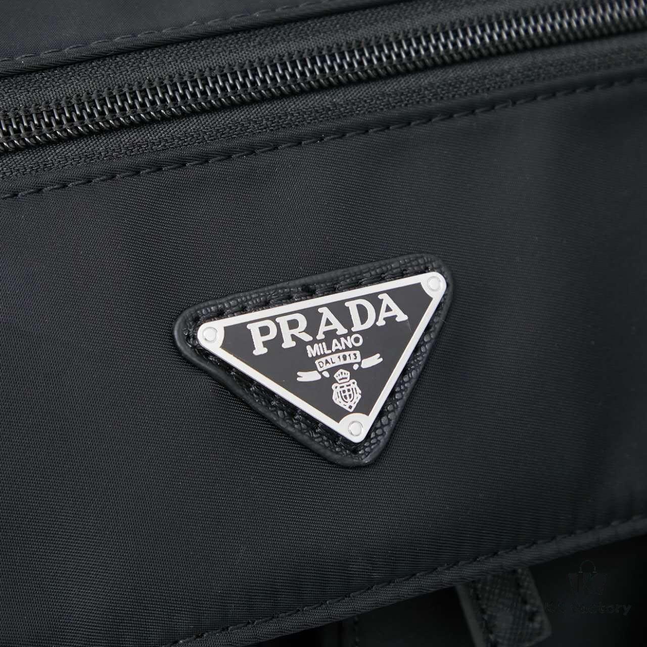 6930b7c36e68136f4d9ae250 Prada Nylon Parachute Large Messenger Bag with Box