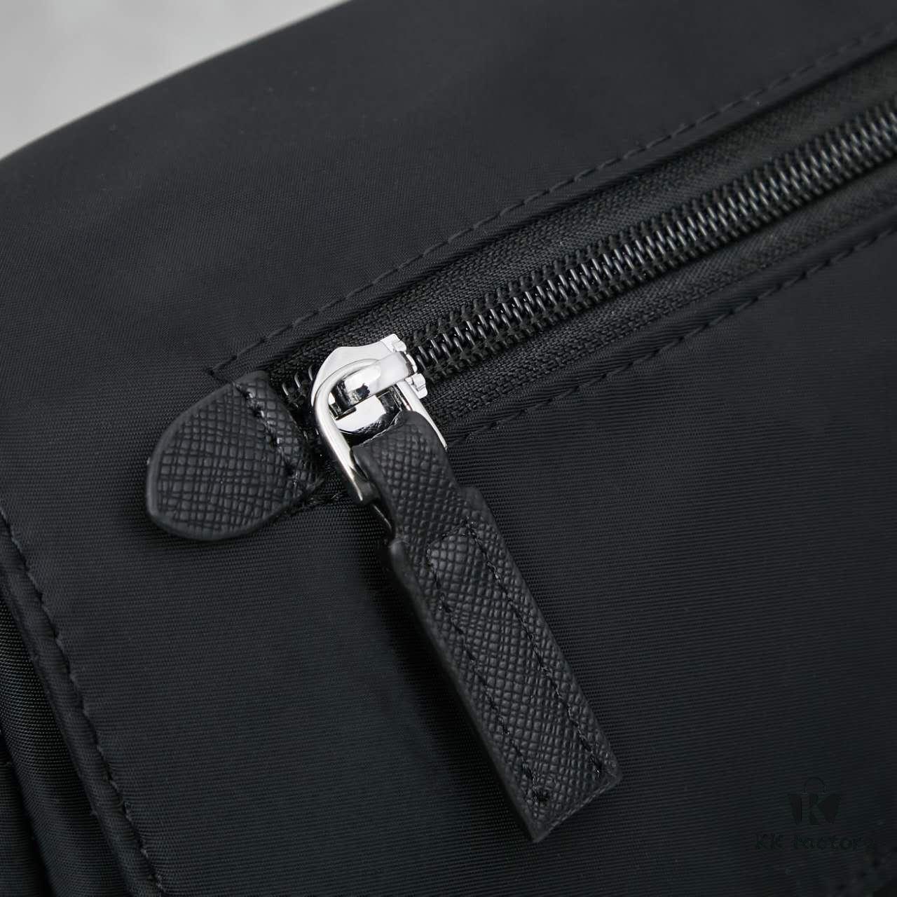 6930b7c56e68136f4d9ae253 Prada Nylon Parachute Large Messenger Bag with Box