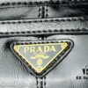 6930b7d66e68136f4d9ae26f PRADA New Arrival: Vintage Style Top-Grain Leather Handbag in Black Waxed Finish, Model No. 426