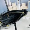 6930b7d96e68136f4d9ae276 PRADA New Arrival: Vintage Style Top-Grain Leather Handbag in Black Waxed Finish, Model No. 426